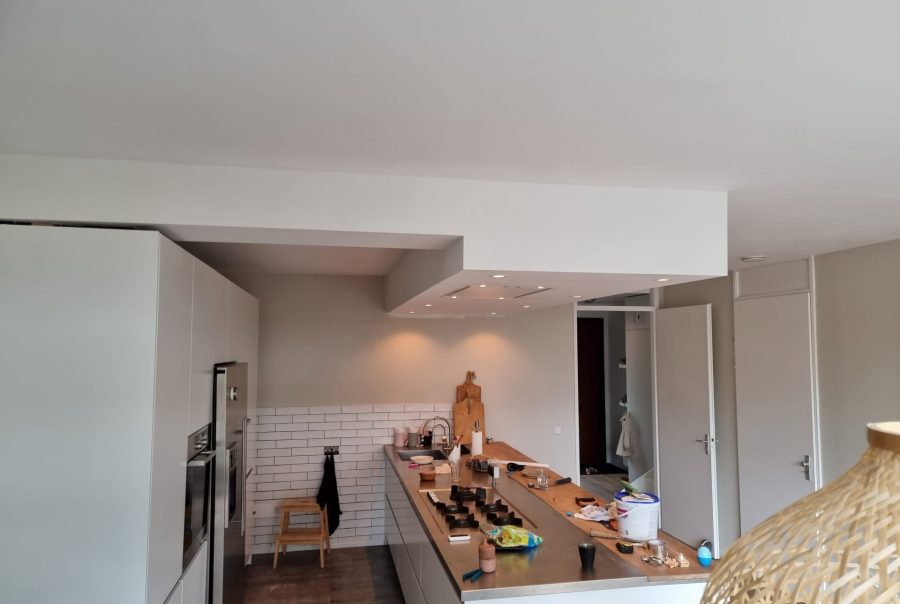 Installatie afzuigunit
